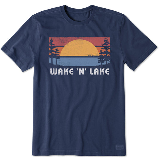 Men's Wake N Lake Short Sleeve Tee