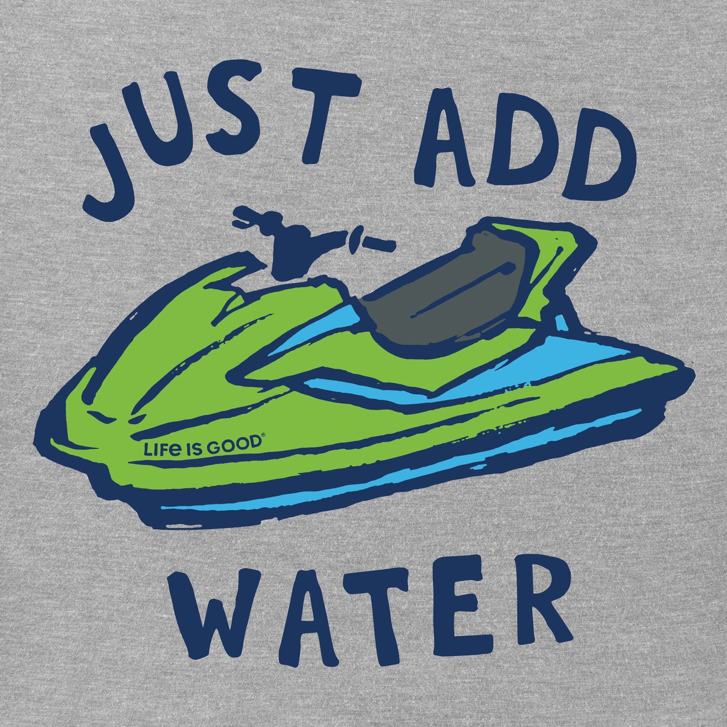 Men's Just Add Water Jet Ski Short Sleeve Tee