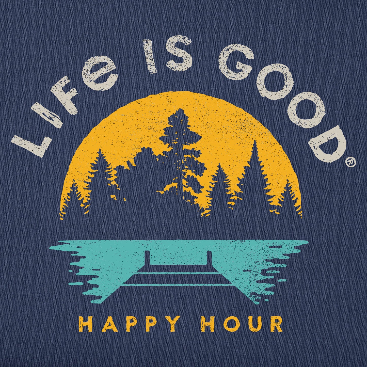 Men's Dockside Happy Hour Short Sleeve Tee