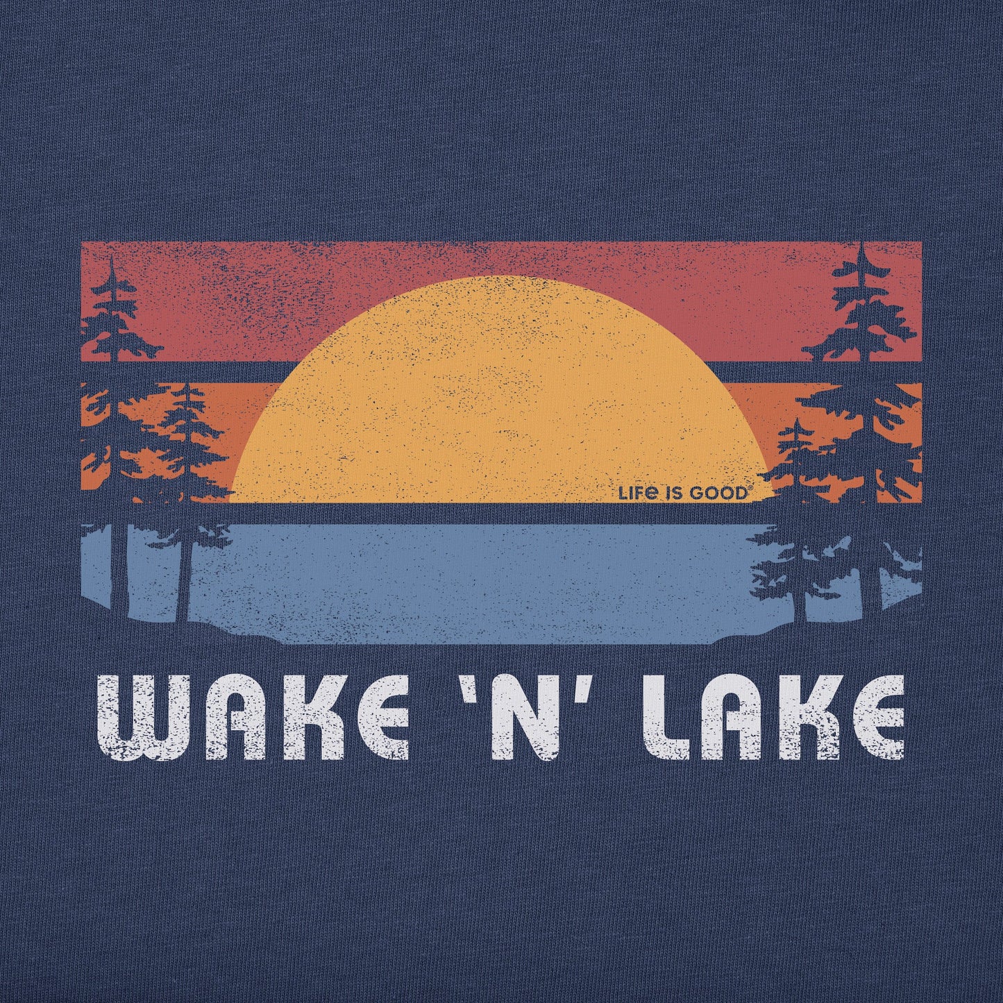 Men's Wake N Lake Short Sleeve Tee