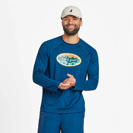 Men's Mountainside Oval Long Sleeve Rashgaurd