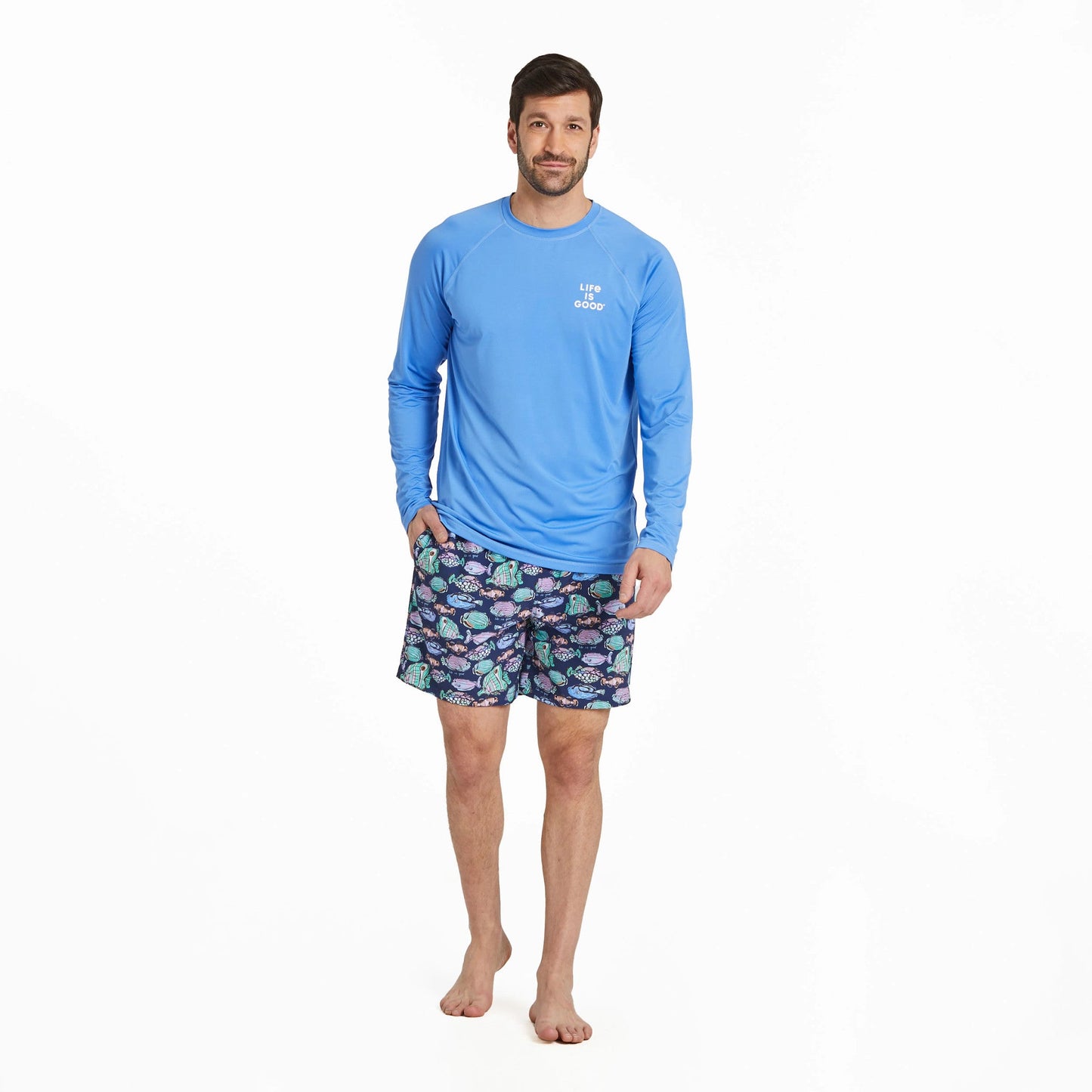 Men's Keep it Simple Long Sleeve Rashguard