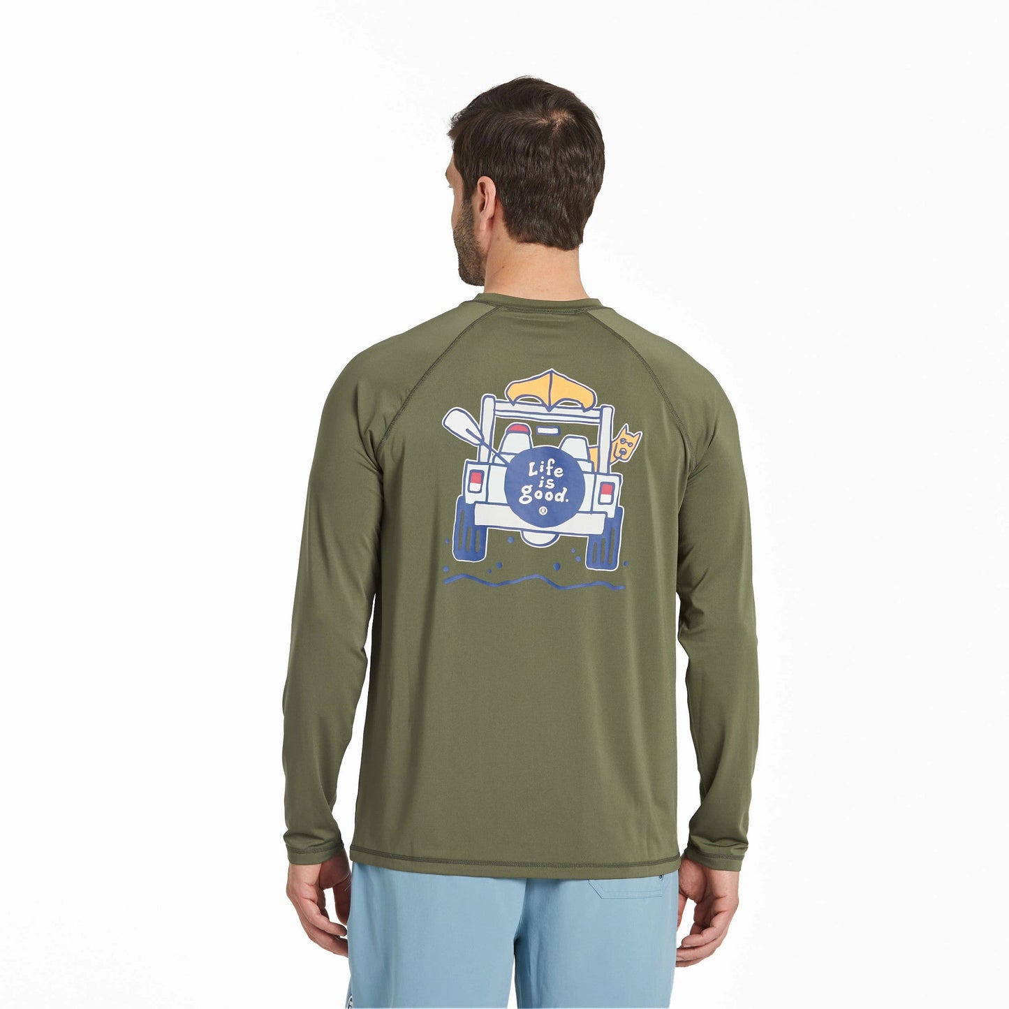 Men's Dog ATV Long Sleeve Rashguard