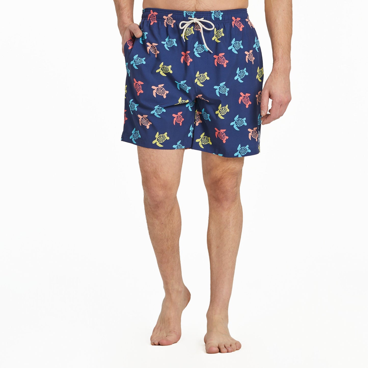 Men's Multi Turtle Swim Trunk