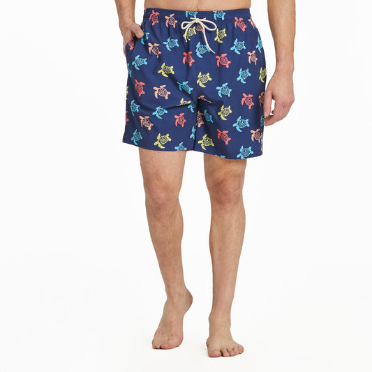 Men's Multi Turtle Swim Trunk