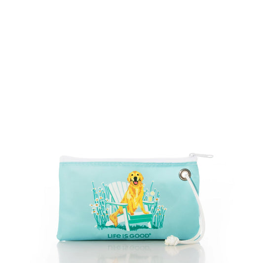 Garden Golden Sea Bags Wristlet