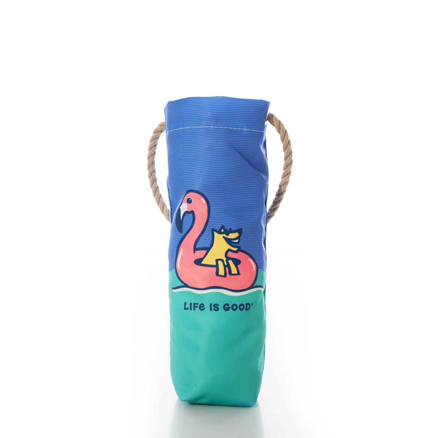 Flamingo Float Wine Bag