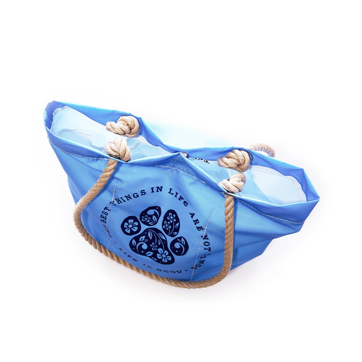 Floral Paw Print Sea Bags Essential Hand Bag